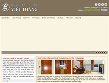 Tablet Screenshot of hotelvietthang.com